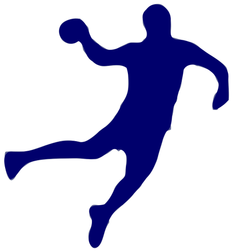 461x500 Handball Silhouette Public Domain Vectors