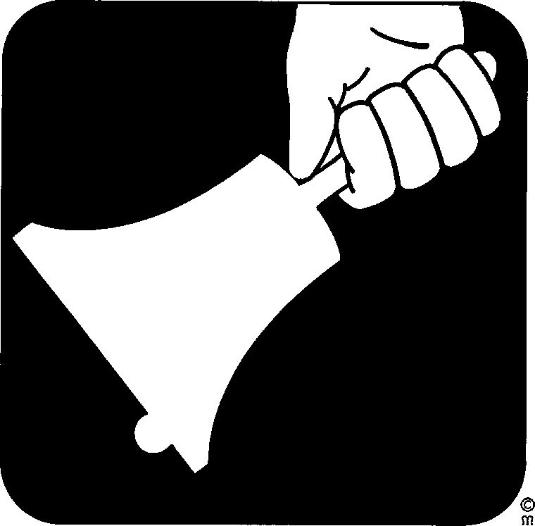 760x747 Hand Bell Clipart Black And White Letters Example