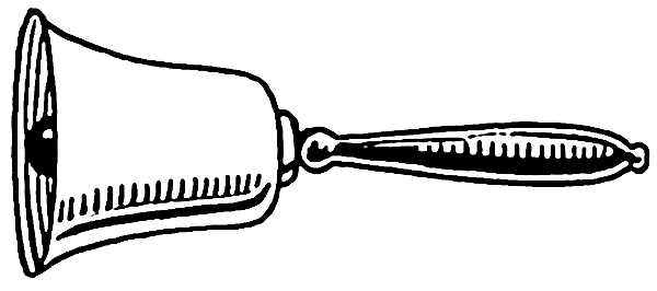 600x266 Handbells Clipart