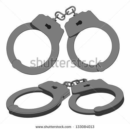 450x453 Handcuff Clipart Handcuffs Clip