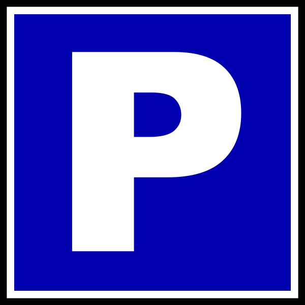 600x600 Parking Clip Art