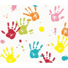 Handprint Border | Free download on ClipArtMag