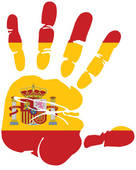 136x170 Hand Print Clip Art