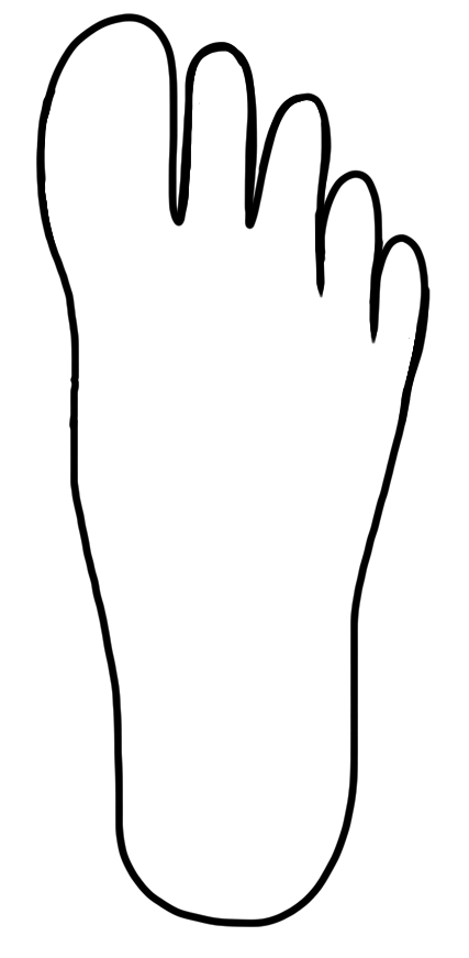 427x871 Hands And Feet Clipart