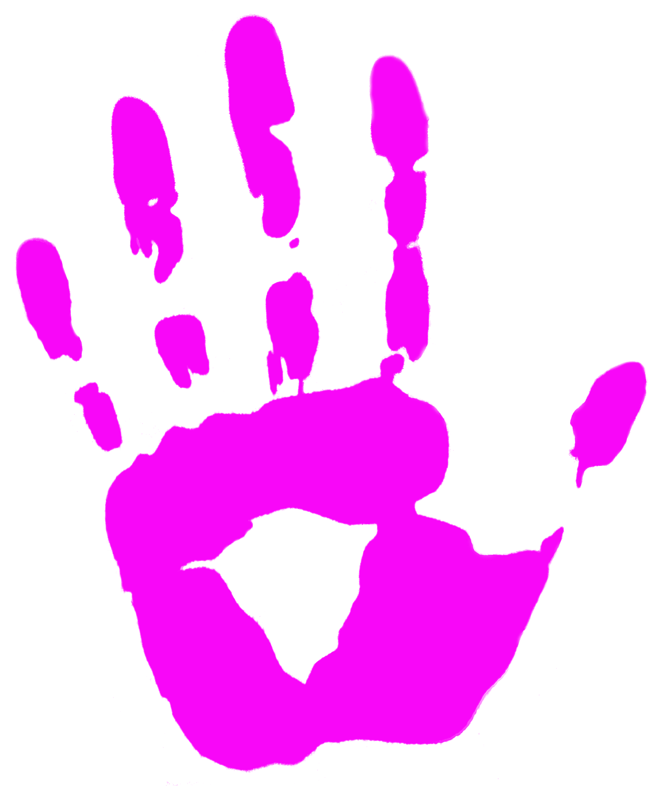 Baby Handprint SVG