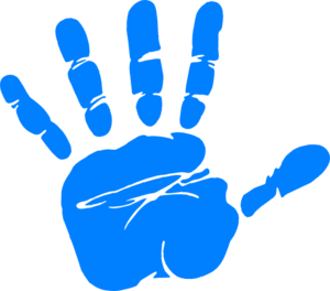 300x264 Hand Clipart Five Finger