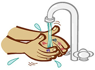 309x228 Washing Hands Clipart