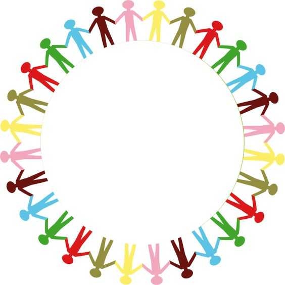 564x564 Free Stick People Clip Art Holding Hands Stick People Multi