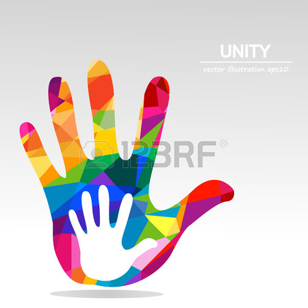 450x450 Hands Helping Illustration Background Royalty Free Cliparts