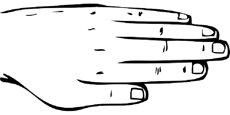 800x400 Back, Part, Paper, Outline, Hand, Human, Body, Hands