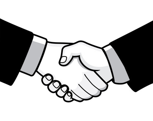 492x390 Handshake Cartoon Hand Shake Clipart Image 3