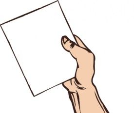 275x233 Hold Paper With Hands Template Free Vectors Ui Download