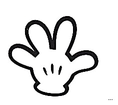 236x209 Mickey Mouse Glove Template Elegant Hands Clipart Studiootb