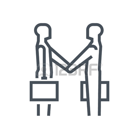 450x450 Hand Shake Icon Suitable For Info Graphics, Websites And Print