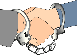 300x216 Handcuffs Clip Art