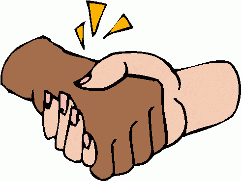 490x369 Clipart Handshakes Free 4
