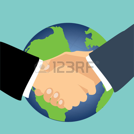 450x450 Business Agreement Handshake Or Friendly Handshake Line Art Icon