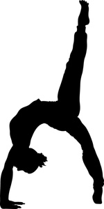 150x300 Gymnastics Cartwheel Clipart