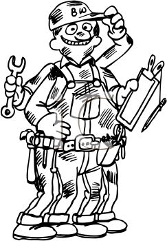 243x350 Handyman With Many Arms