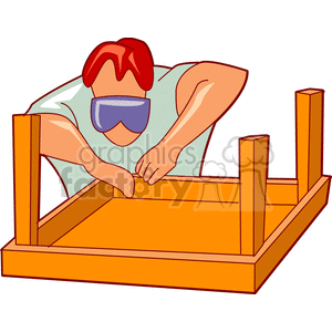 300x300 Royalty Free Carpenter300 153946 Clip Art Images, Illustrations