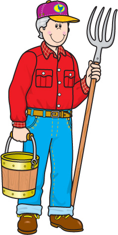 238x475 Top 96 Farmer Clip Art