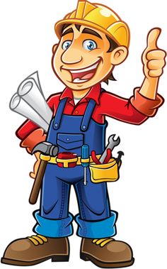 236x379 Handyman Carpenter Clipart