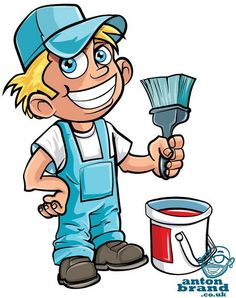236x298 Cartoon Handyman Logo Mr. Fix It Cartoon, Logos