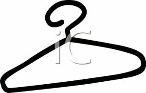 300x190 Wire Coat Hanger Clip Art Cliparts