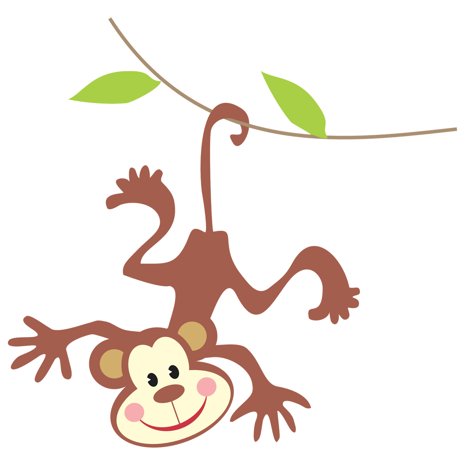 1600x1600 Free Monkey Clip Art Clipart Panda