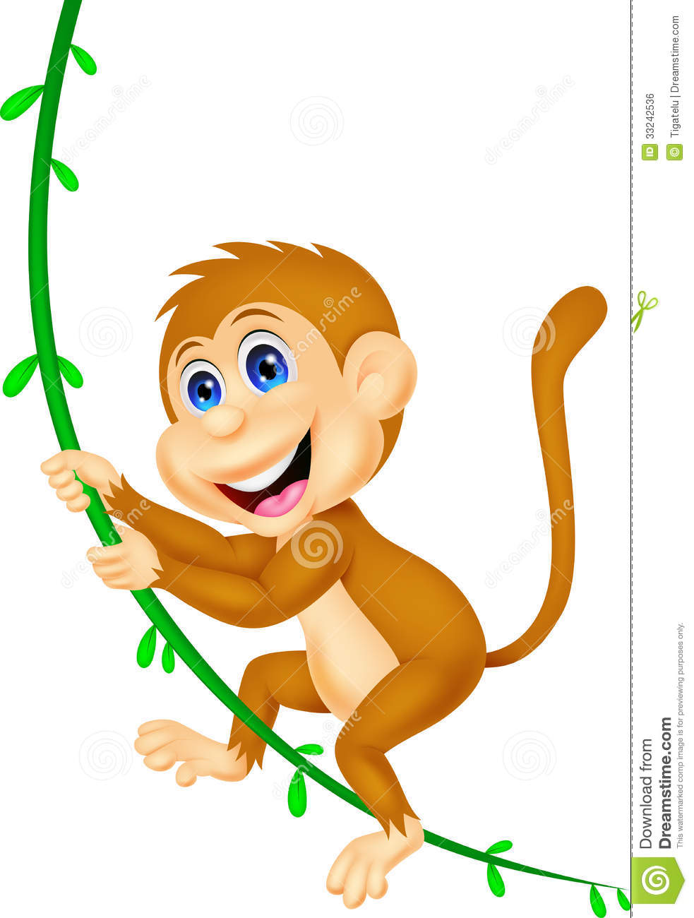 983x1300 Hanging Monkey Cartoon Group