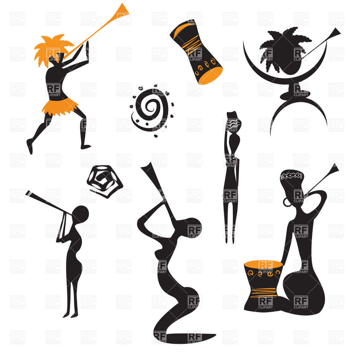 1200x1200 Abstract African Native People, 21167, People, Download, Royalty