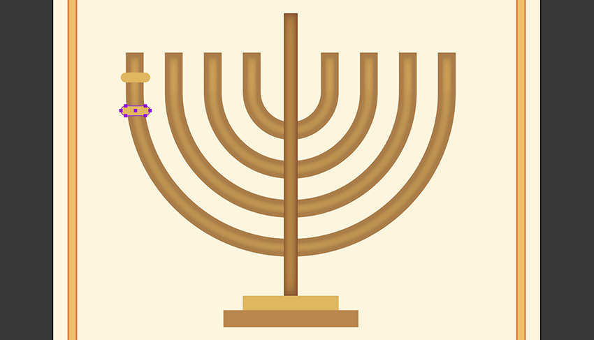 850x487 How To Create A Menorah Illustration In Adobe Illustrator