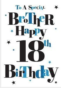 211x305 Vibrance Son Handcrafted 18th Birthday Card