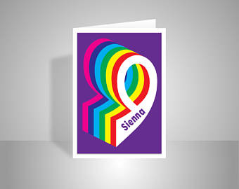 340x270 18th Happy Birthday For Girl Card Personalised 18 Birthday