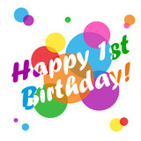 160x160 Happy 21st Birthday Card (Party Twenty First Twenty One Love