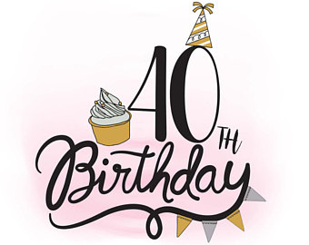 340x270 40th Birthday Svg Etsy