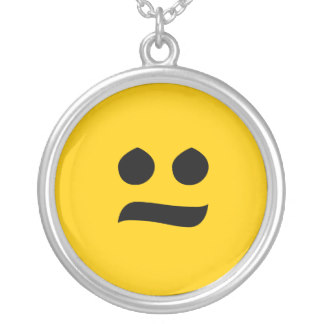 324x324 Happy And Sad Faces Necklaces Amp Lockets Zazzle