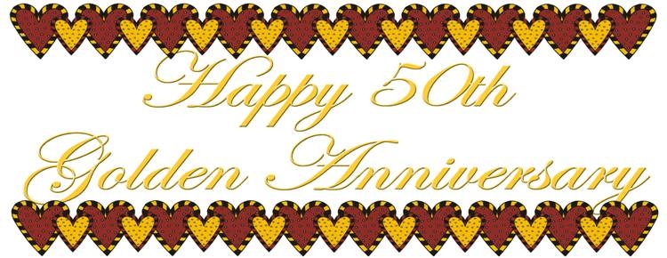 750x290 Happy 50th Anniversary Clipart