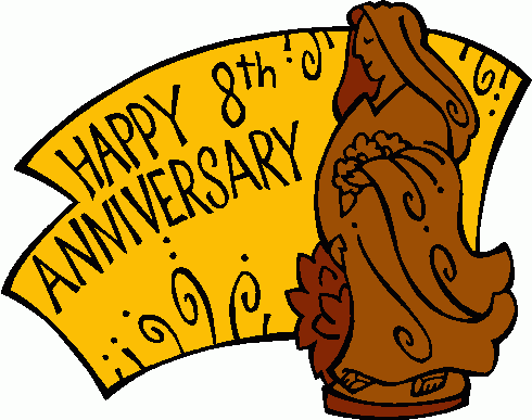 490x387 Happy 8th Anniversary Clipart 2037966
