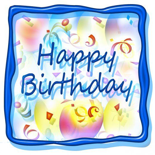 520x520 35 Best Birthday Clip Art Images Birthday Cards