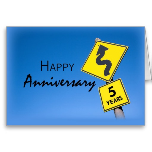 512x512 3923 Employee Anniversary, 5th Year Card Business, Company