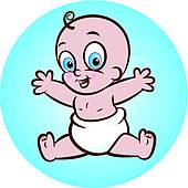 170x170 Happy Baby Clip Art