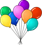 180x193 Birthday Balloon Clip Art