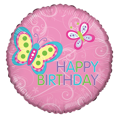 480x480 Happy Birthday Balloon