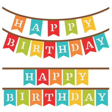 432x432 Happy Birthday Banner Clip Art Many Interesting Cliparts