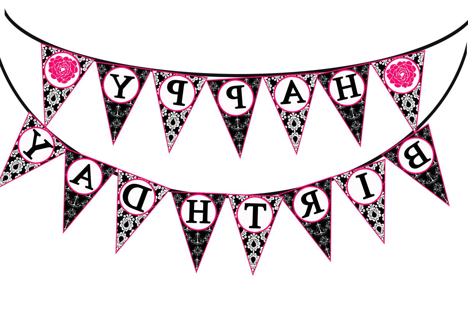 1500x1000 Top 10 Happy Birthday Banner Clipart Drawing