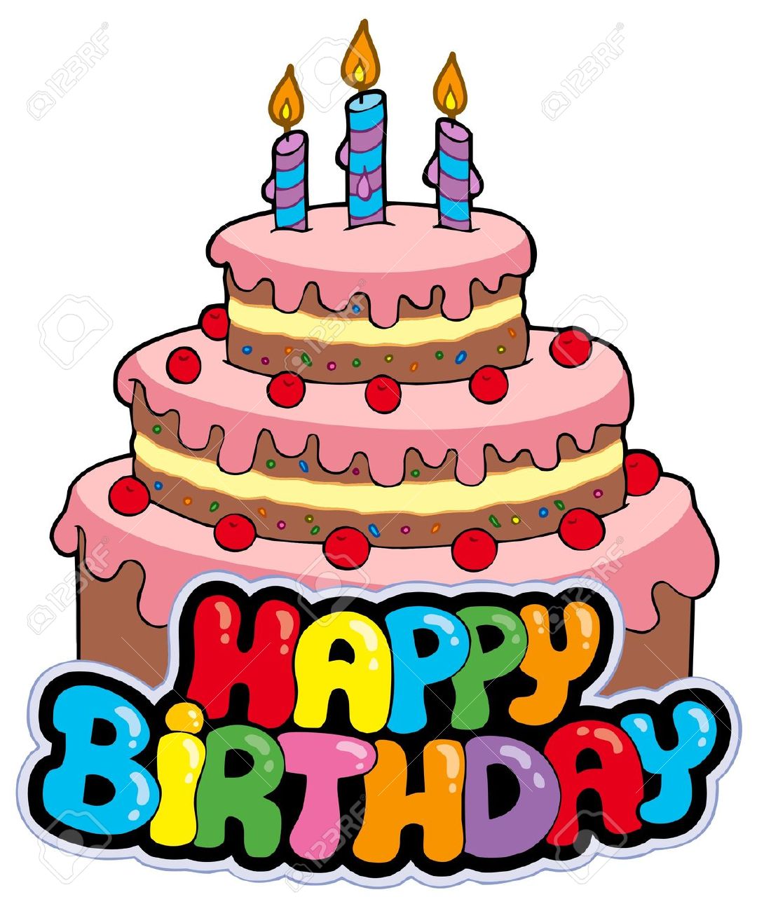 1090x1300 Cake Clipart On Glitter Graphics Birthday Cakes And Image 2