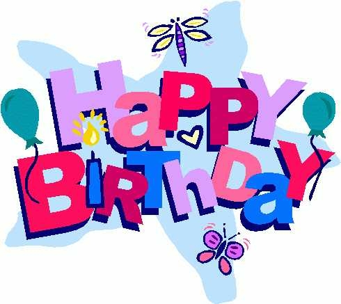 490x437 Happy Birthday Clipart Clipart Panda