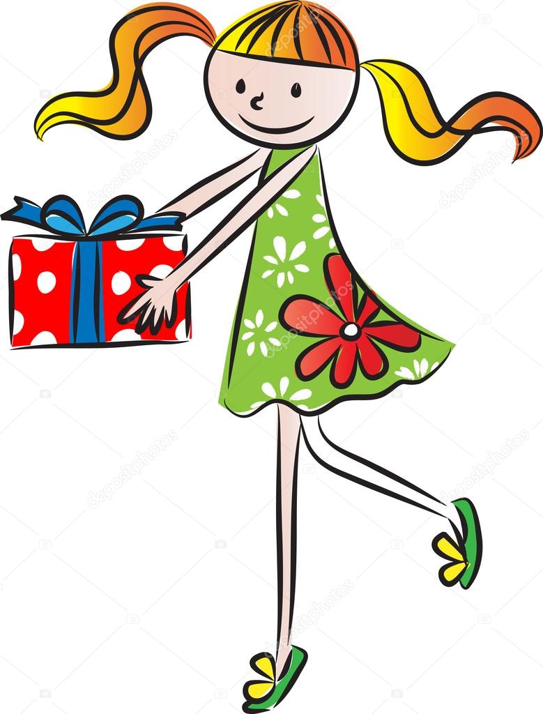 779x1024 Cartoon Drawing Happy Birthday Card Stock Photo Wenpei