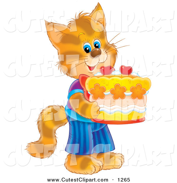 Happy Birthday Cat Clipart | Free download on ClipArtMag